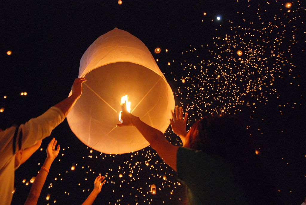 float away lanterns